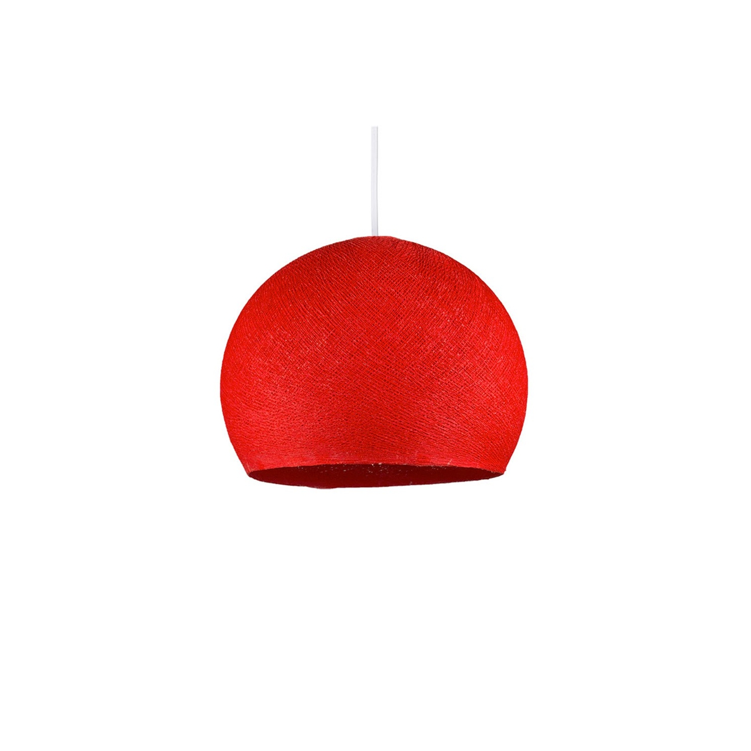 Dome XS lampshade made of polyester fiber, 25 cm diameter - 100% handmade