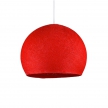 Dome XS lampshade made of polyester fiber, 25 cm diameter - 100% handmade