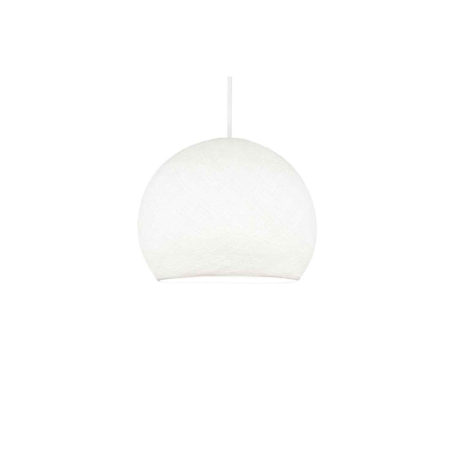 Dome XS lampshade made of polyester fiber, 25 cm diameter - 100% handmade