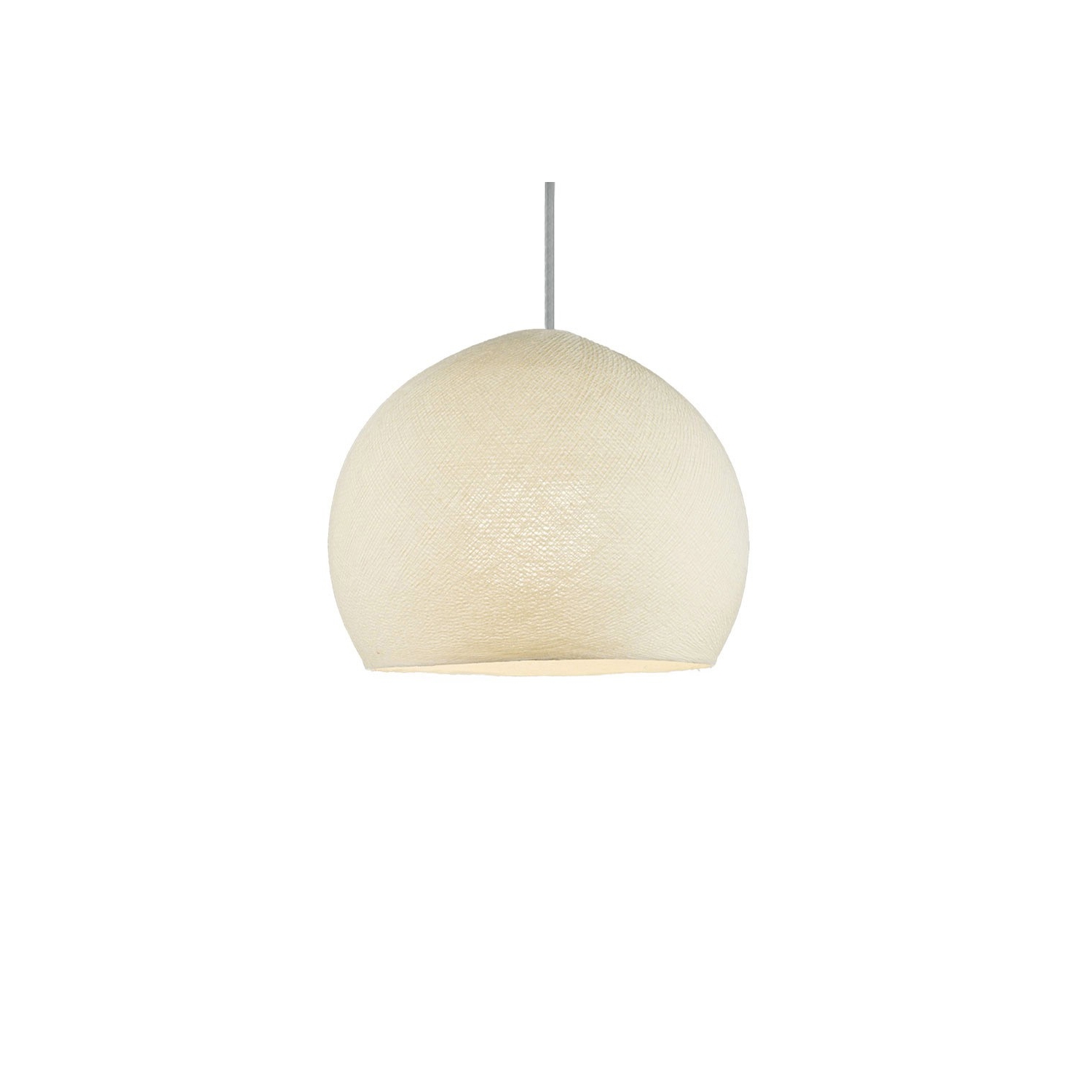 Dome XS lampshade made of polyester fiber, 25 cm diameter - 100% handmade