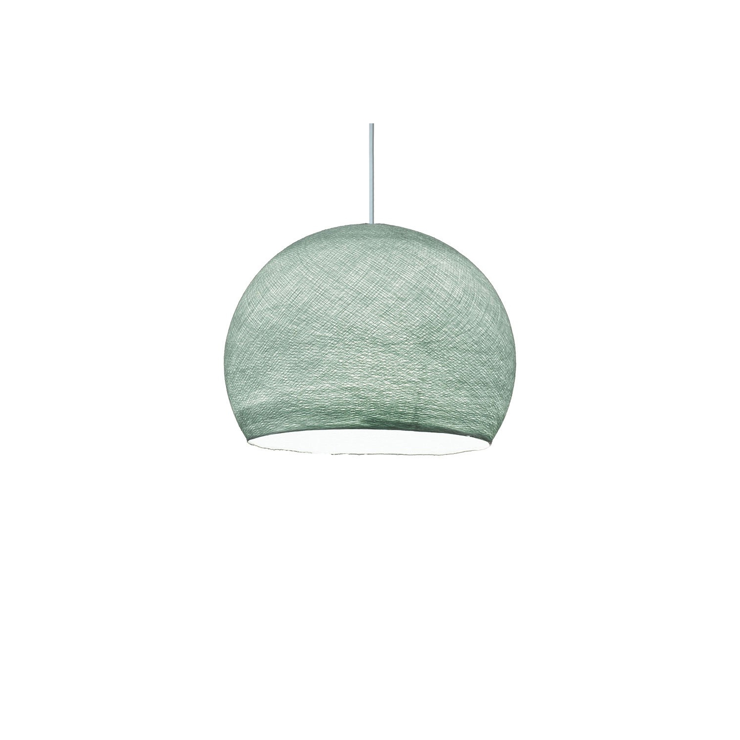 Dome XS lampshade made of polyester fiber, 25 cm diameter - 100% handmade