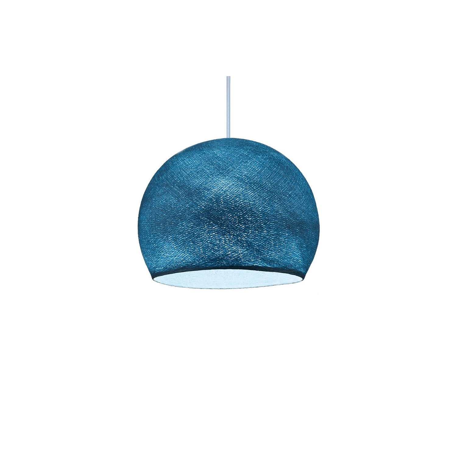 Dome XS lampshade made of polyester fiber, 25 cm diameter - 100% handmade