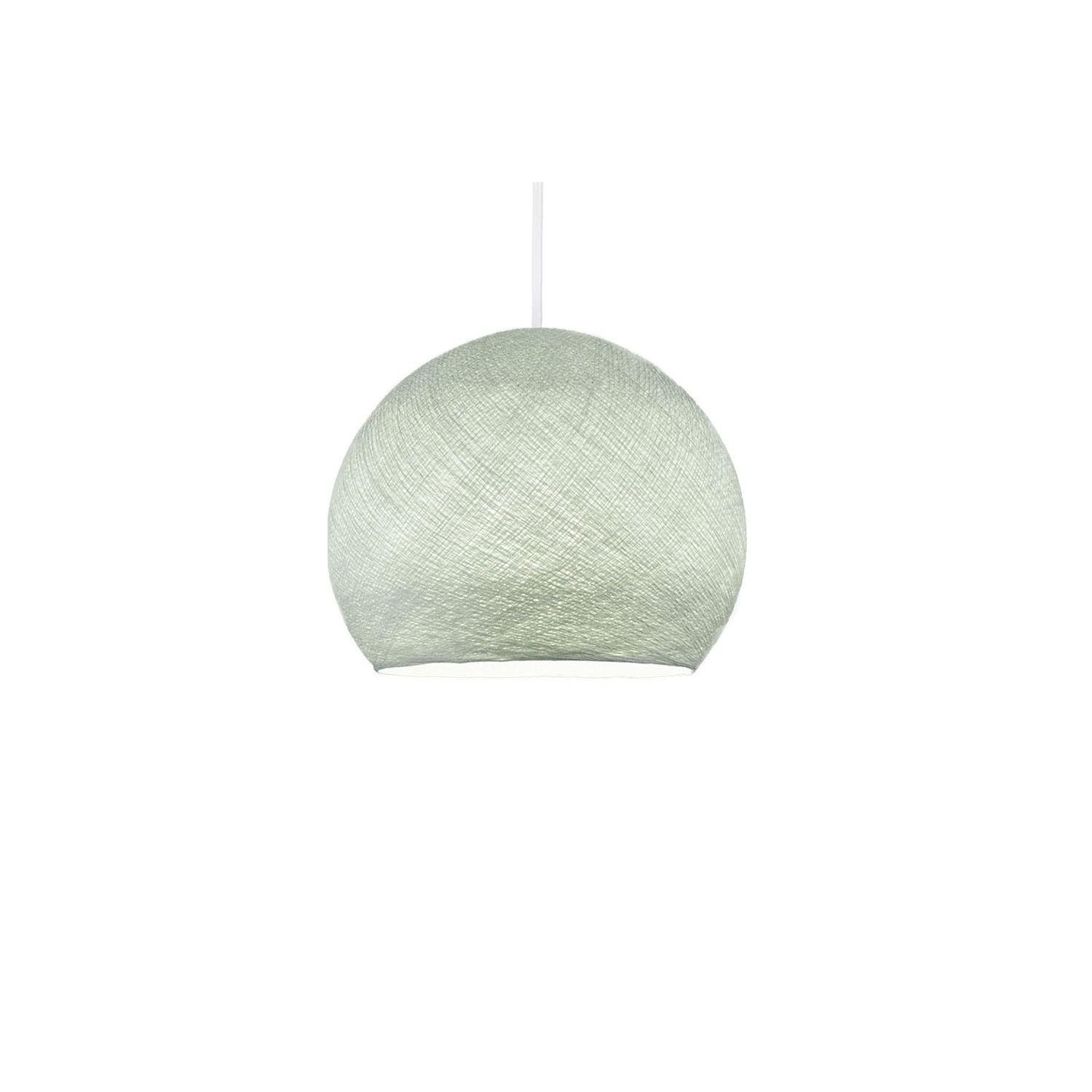 Dome XS lampshade made of polyester fiber, 25 cm diameter - 100% handmade