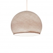 Dome XS lampshade made of polyester fiber, 25 cm diameter - 100% handmade