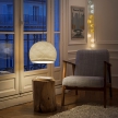 Dome XS lampshade made of polyester fiber, 25 cm diameter - 100% handmade