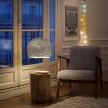 Dome XS lampshade made of polyester fiber, 25 cm diameter - 100% handmade