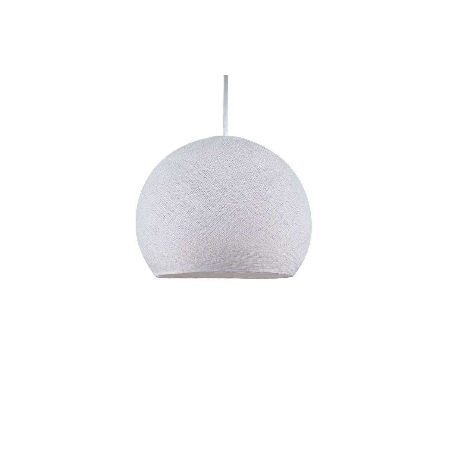 Dome XS lampshade made of polyester fiber, 25 cm diameter - 100% handmade