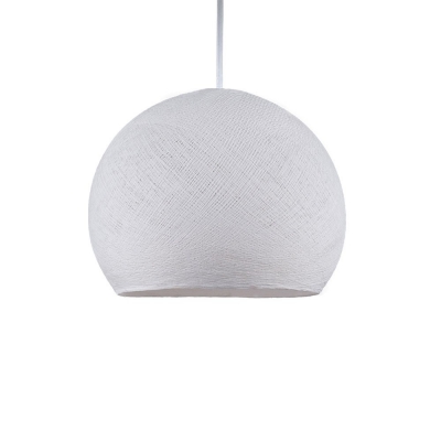 Dome XS lampshade made of polyester fiber, 25 cm diameter - 100% handmade