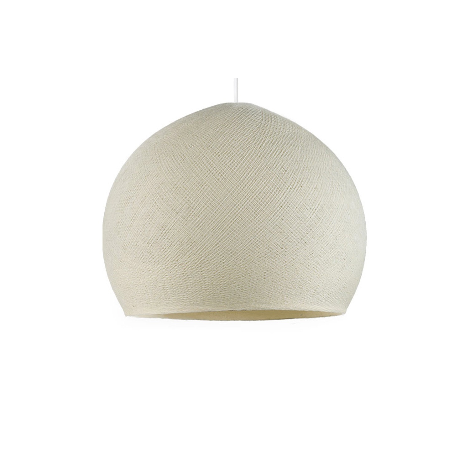 Dome M lampshade made of polyester fiber, 35 cm diameter - 100% handmade