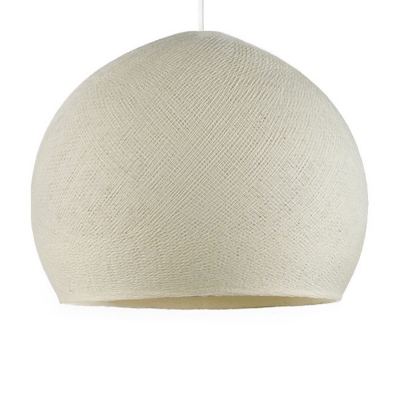 Dome M lampshade made of polyester fiber, 35 cm diameter - 100% handmade