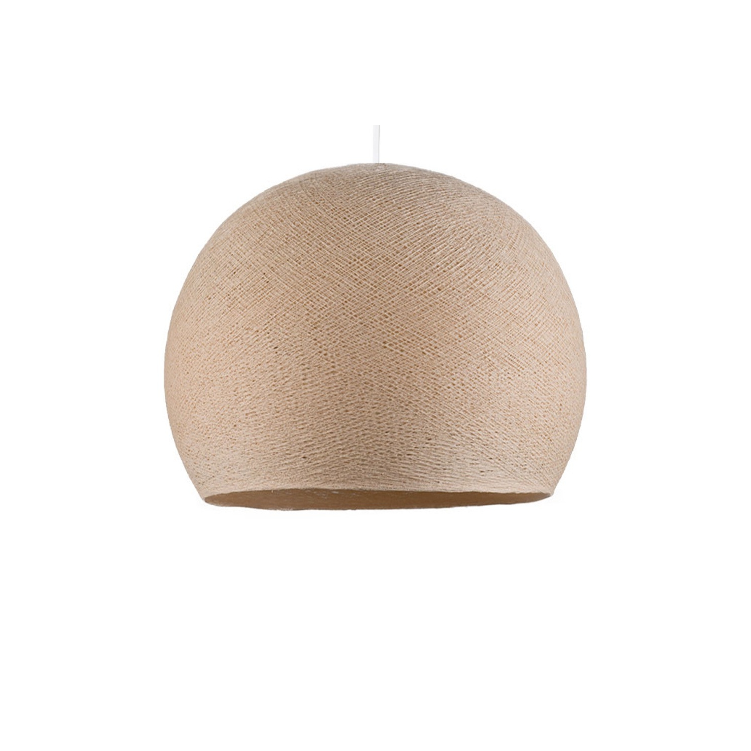 Dome M lampshade made of polyester fiber, 35 cm diameter - 100% handmade