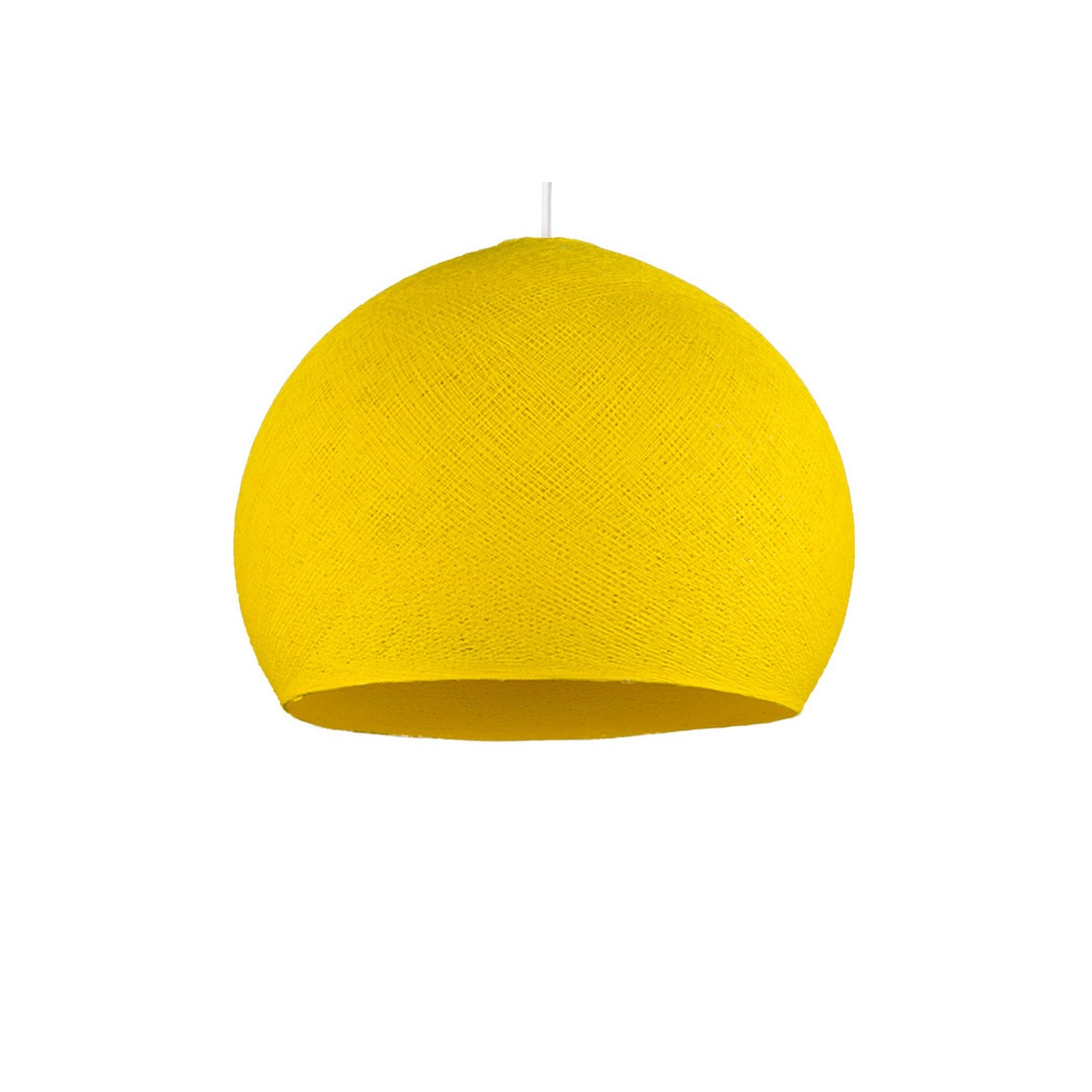 Dome M lampshade made of polyester fiber, 35 cm diameter - 100% handmade