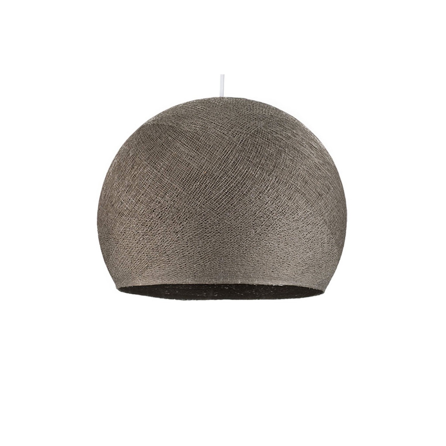 Dome M lampshade made of polyester fiber, 35 cm diameter - 100% handmade