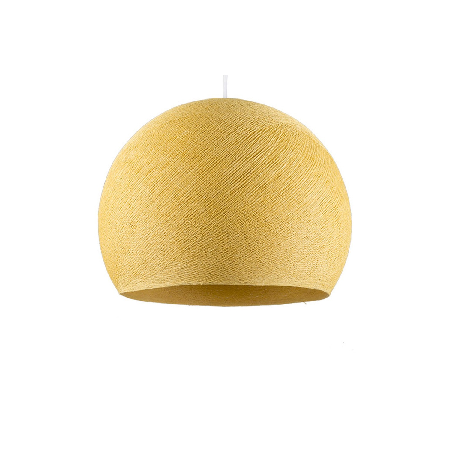 Dome M lampshade made of polyester fiber, 35 cm diameter - 100% handmade