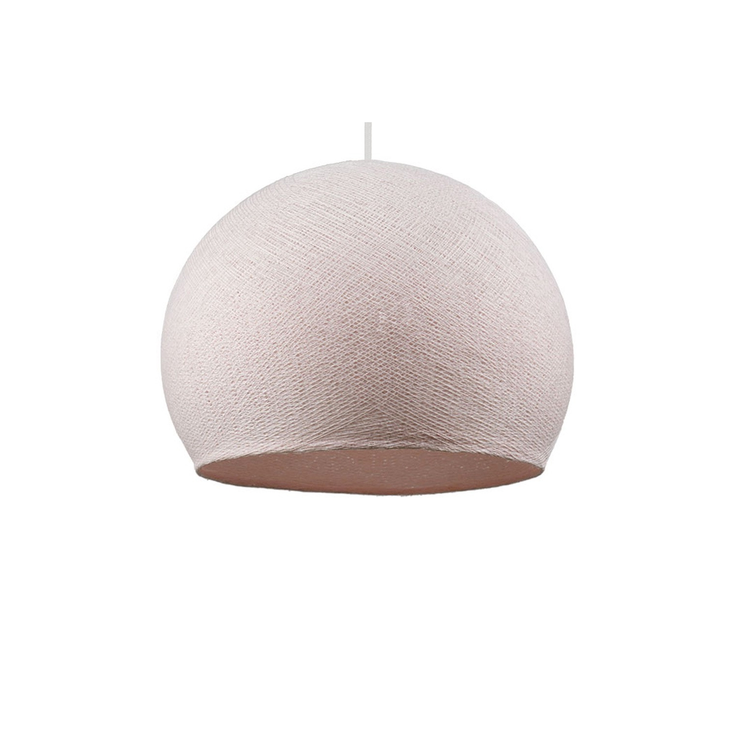 Dome M lampshade made of polyester fiber, 35 cm diameter - 100% handmade