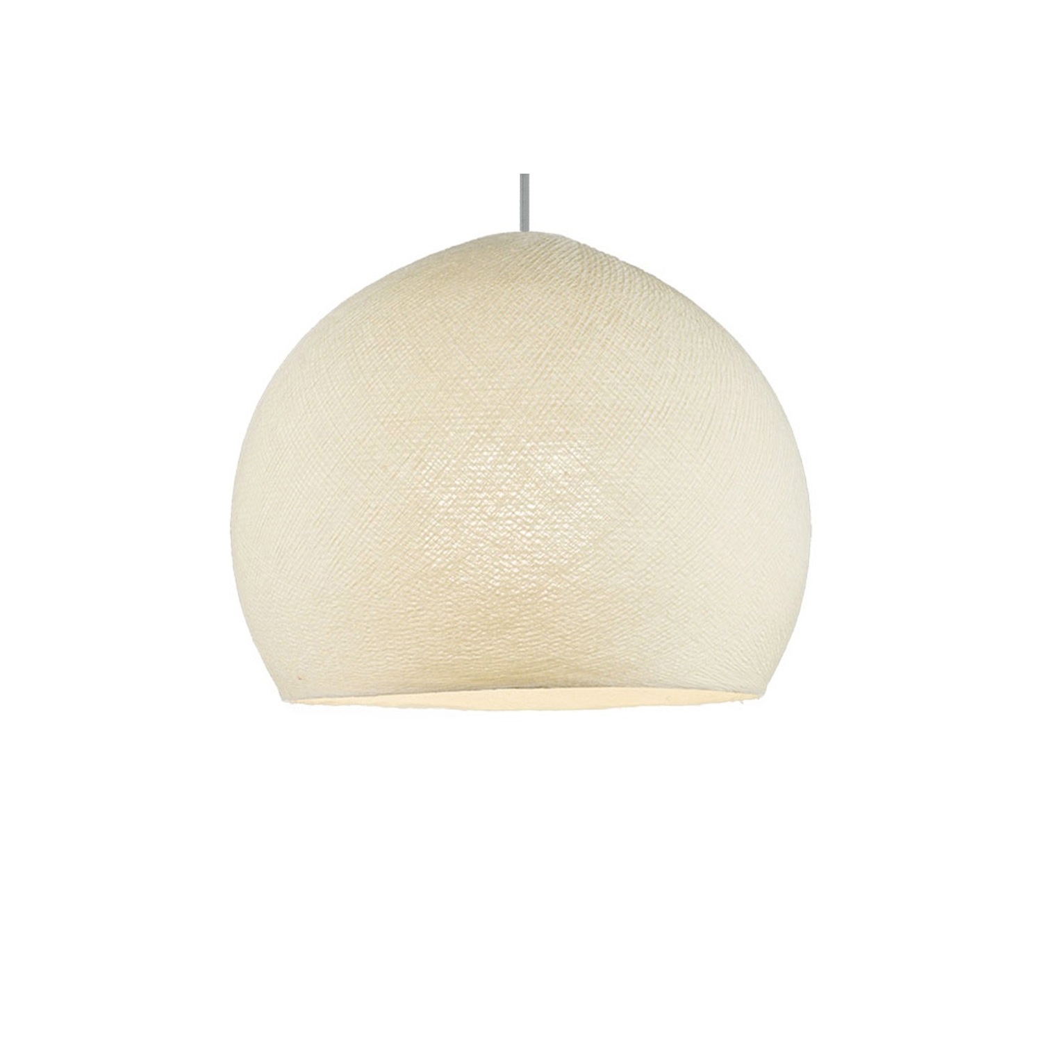 Dome M lampshade made of polyester fiber, 35 cm diameter - 100% handmade