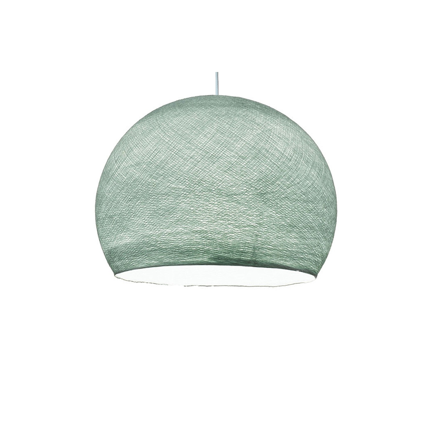 Dome M lampshade made of polyester fiber, 35 cm diameter - 100% handmade