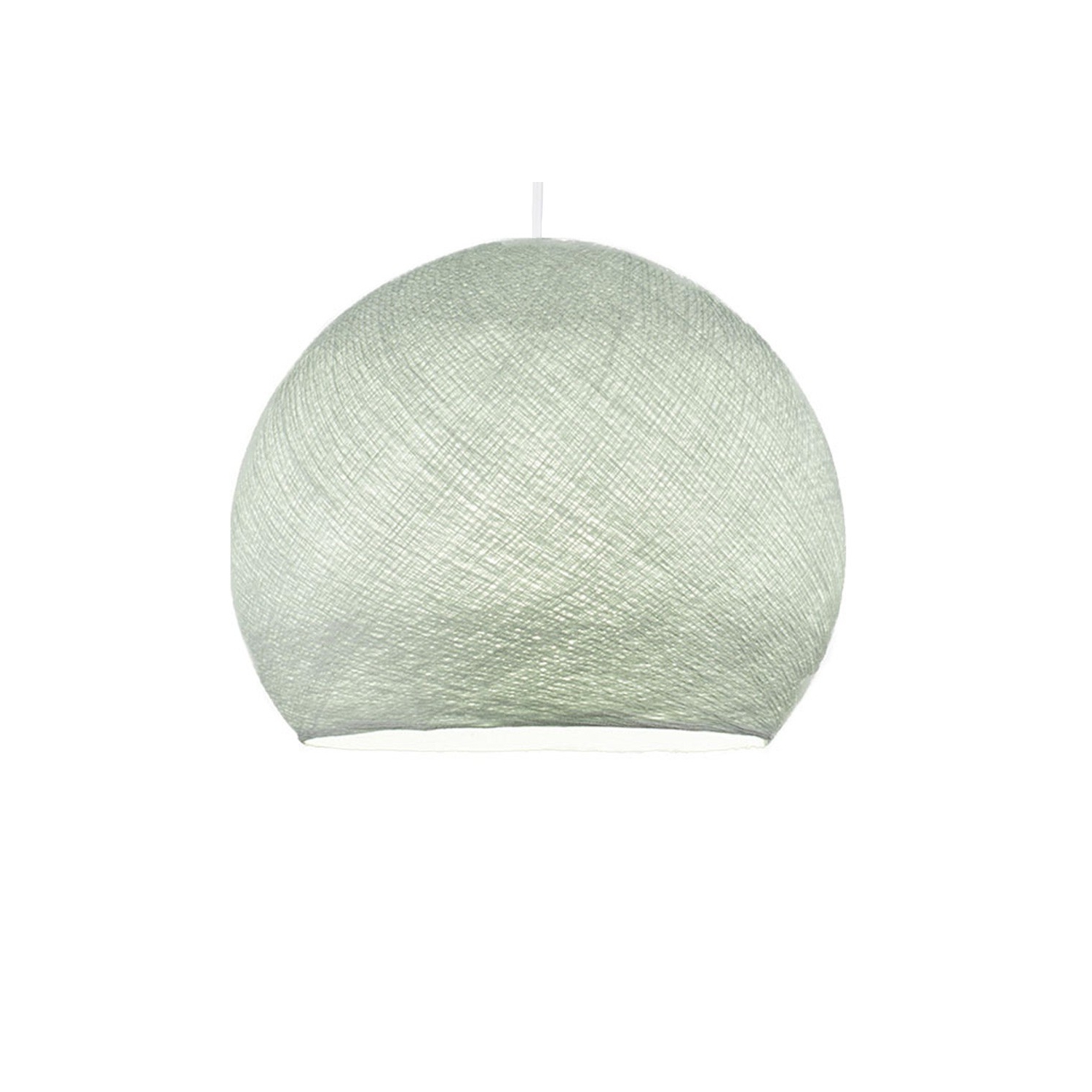 Dome M lampshade made of polyester fiber, 35 cm diameter - 100% handmade