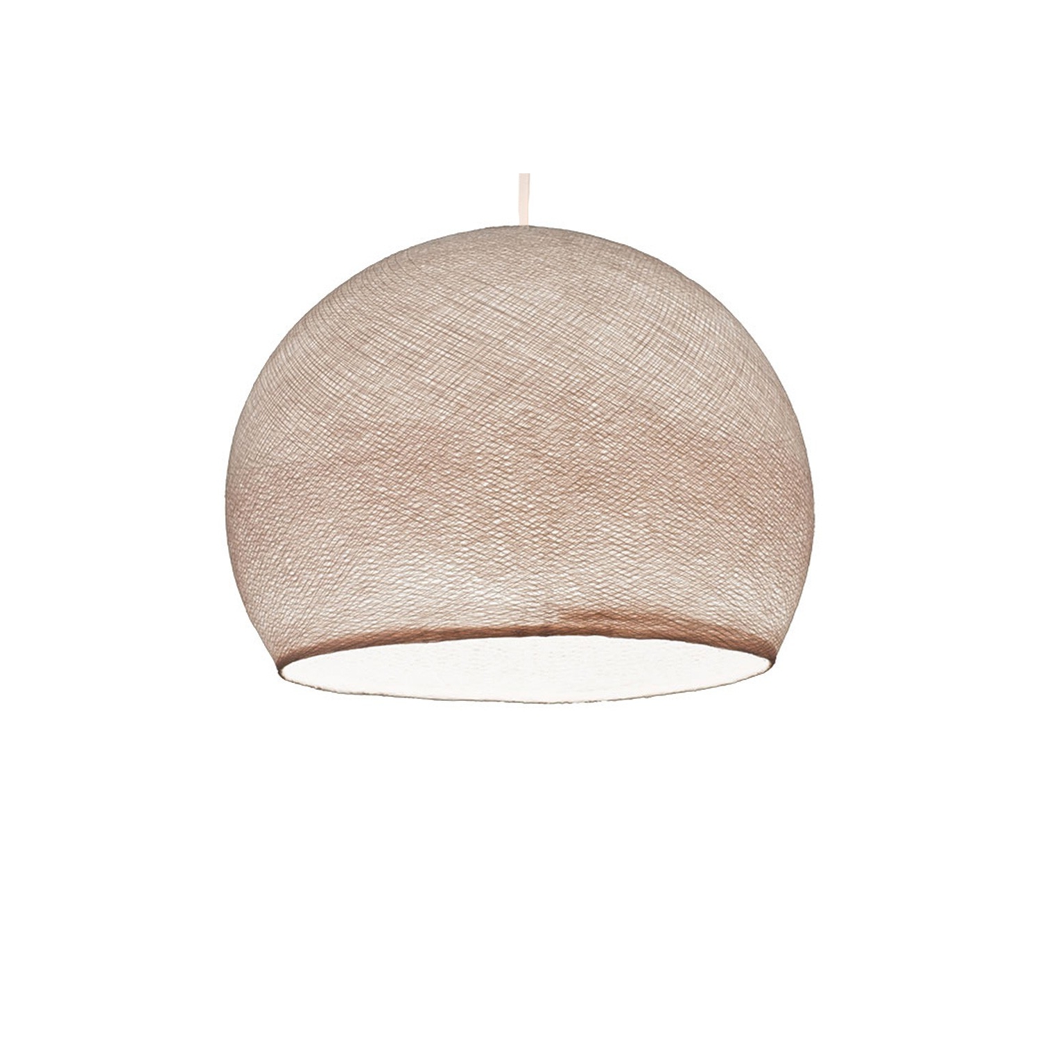 Dome M lampshade made of polyester fiber, 35 cm diameter - 100% handmade