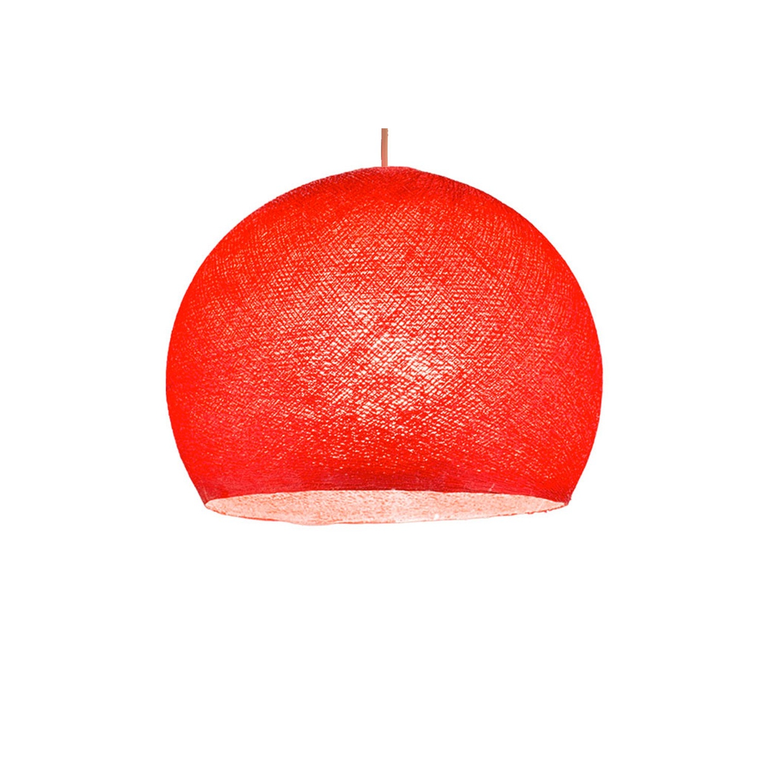 Dome M lampshade made of polyester fiber, 35 cm diameter - 100% handmade