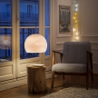 Dome M lampshade made of polyester fiber, 35 cm diameter - 100% handmade