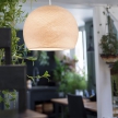 Dome M lampshade made of polyester fiber, 35 cm diameter - 100% handmade