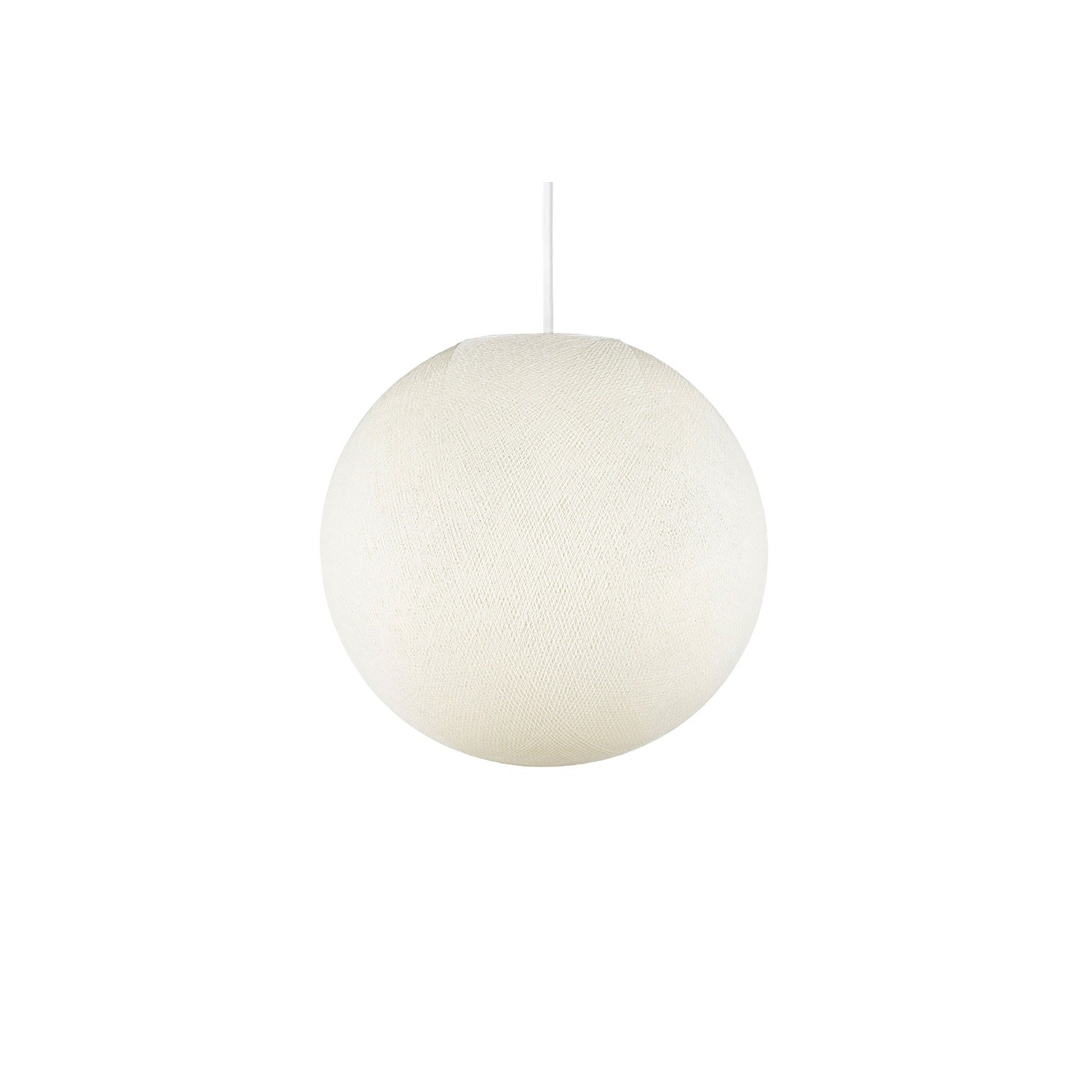 Sphere XS lampshade made of polyester fiber, 25 cm diameter - 100% handmade