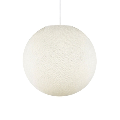 Sphere XS lampshade made of polyester fiber, 25 cm diameter - 100% handmade