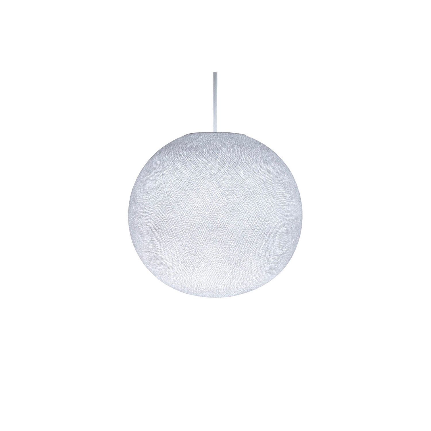 Sphere XS lampshade made of polyester fiber, 25 cm diameter - 100% handmade