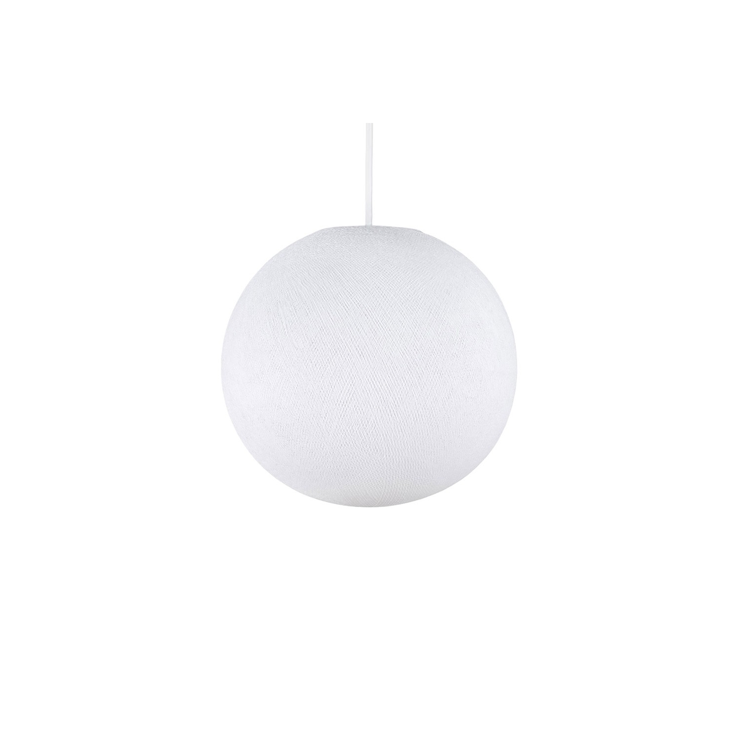 Sphere XS lampshade made of polyester fiber, 25 cm diameter - 100% handmade