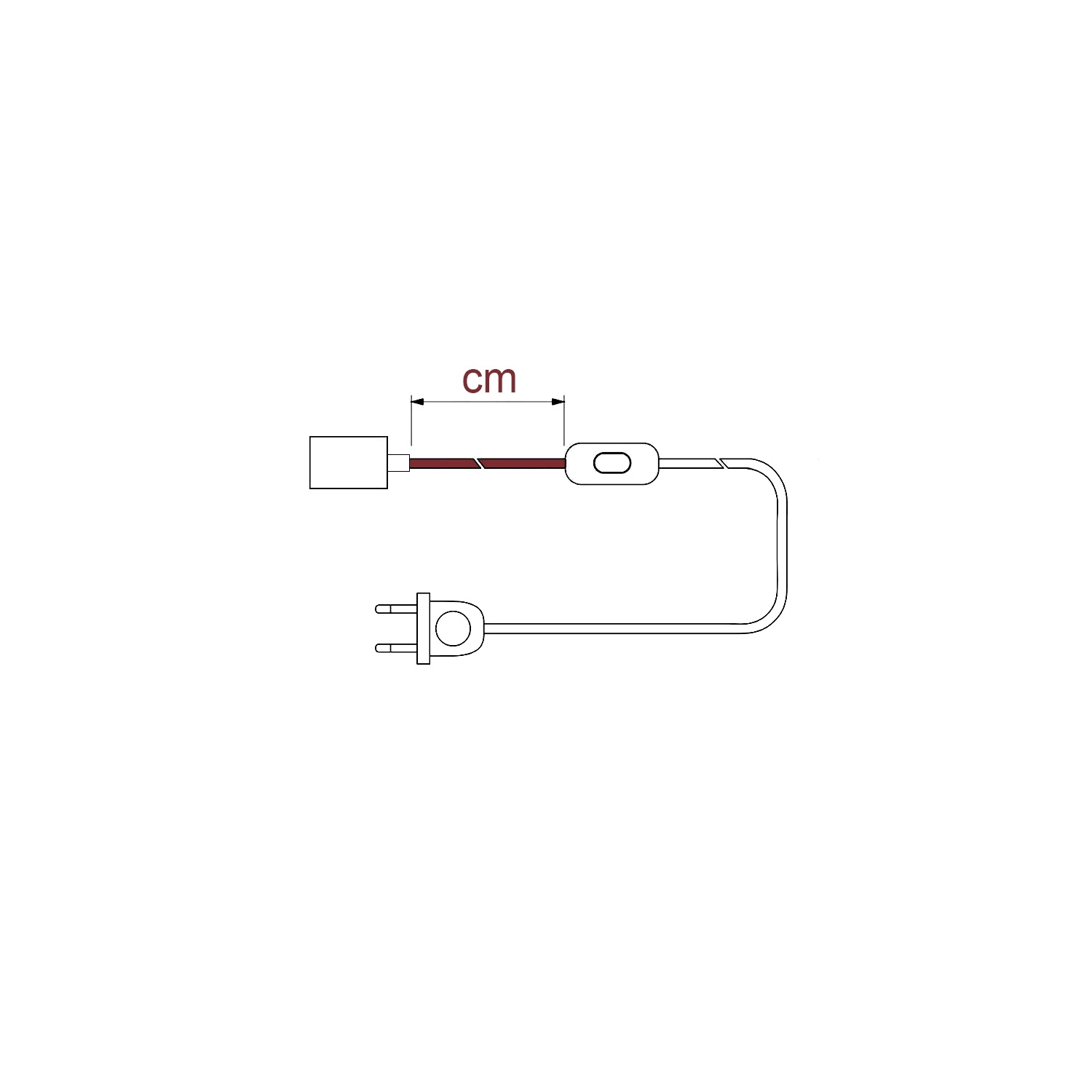 Distance switch - lamp holder