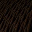 TM13 Brown Twisted Rayon Electrical Fabric Cloth Cord Cable
