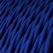 TM12 Blue Twisted Rayon Electrical Fabric Cloth Cord Cable