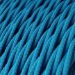 TM11 Cyan Twisted Rayon Electrical Fabric Cloth Cord Cable