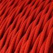 TM09 Red Twisted Rayon Electrical Fabric Cloth Cord Cable