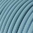 RM17 Baby Azure Round Rayon Electrical Fabric Cloth Cord Cable