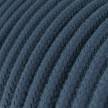 RC30 Stone Grey Round Cotton Electrical Fabric Cloth Cord Cable