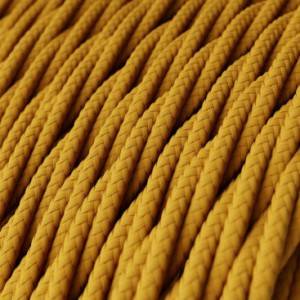 TM25 Mustard Twisted Rayon Electrical Fabric Cloth Cord Cable