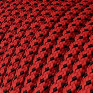 RT94 Red Devil 3D Round Rayon Electrical Fabric Cloth Cord Cable