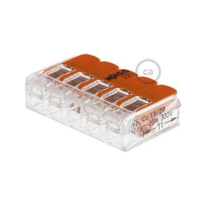 5 poles Transparent Universal Splicing Connectors