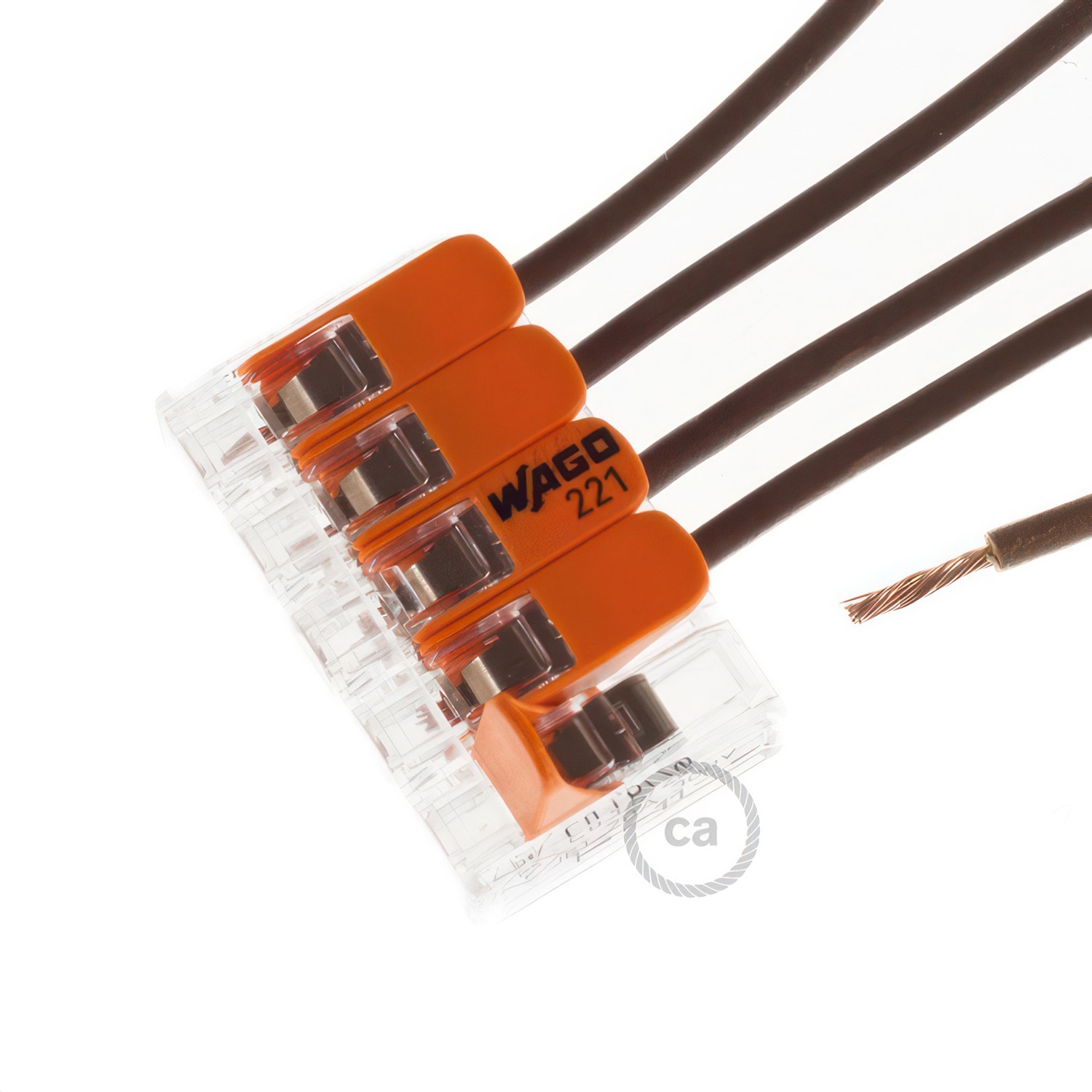 5 poles Transparent Universal Splicing Connectors