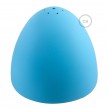 Silicone Lampshade color light blue supplied with diffuser and strain relief. Diameter cm 25.