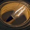 LED Transparent Light Bulb - Edison ST64 Long Filament 4W Decorative Vintage 2200K