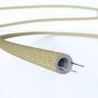Creative-Tube flexible conduit, Jute RN06 fabric covering, diameter 16 mm