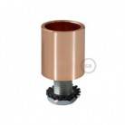 Copper metal cable terminal for 16 mm Creative-Tube, accessories included