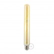 LED Golden Light Bulb Tubolar T38 ZigZag Filament - 5.5W E27 2000K