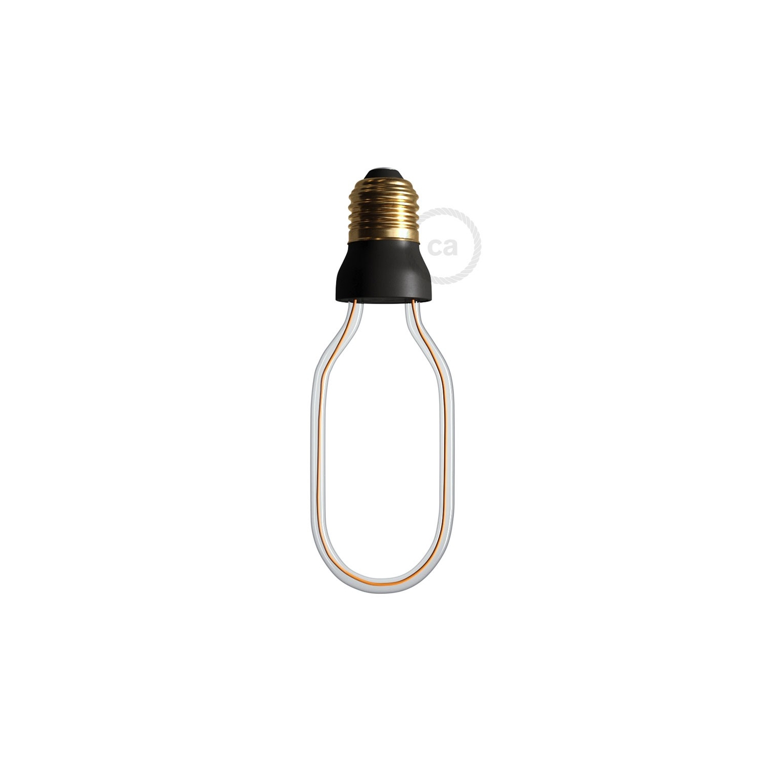 LED Art Tube Light Bulb 8W E27 Dimmable 2200K
