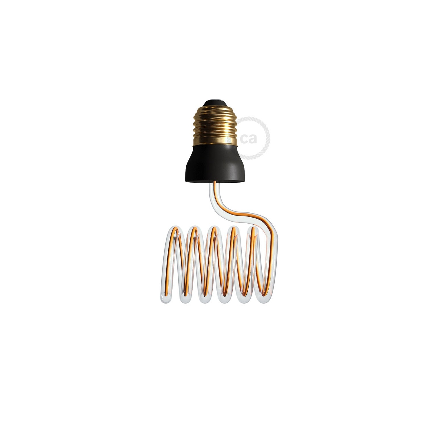 LED Art Loop Cross Light Bulb 12W E27 Dimmable 2200K