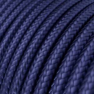 RM34 Sapphire Round Rayon Electrical Fabric Cloth Cord Cable