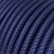 RM34 Sapphire Round Rayon Electrical Fabric Cloth Cord Cable